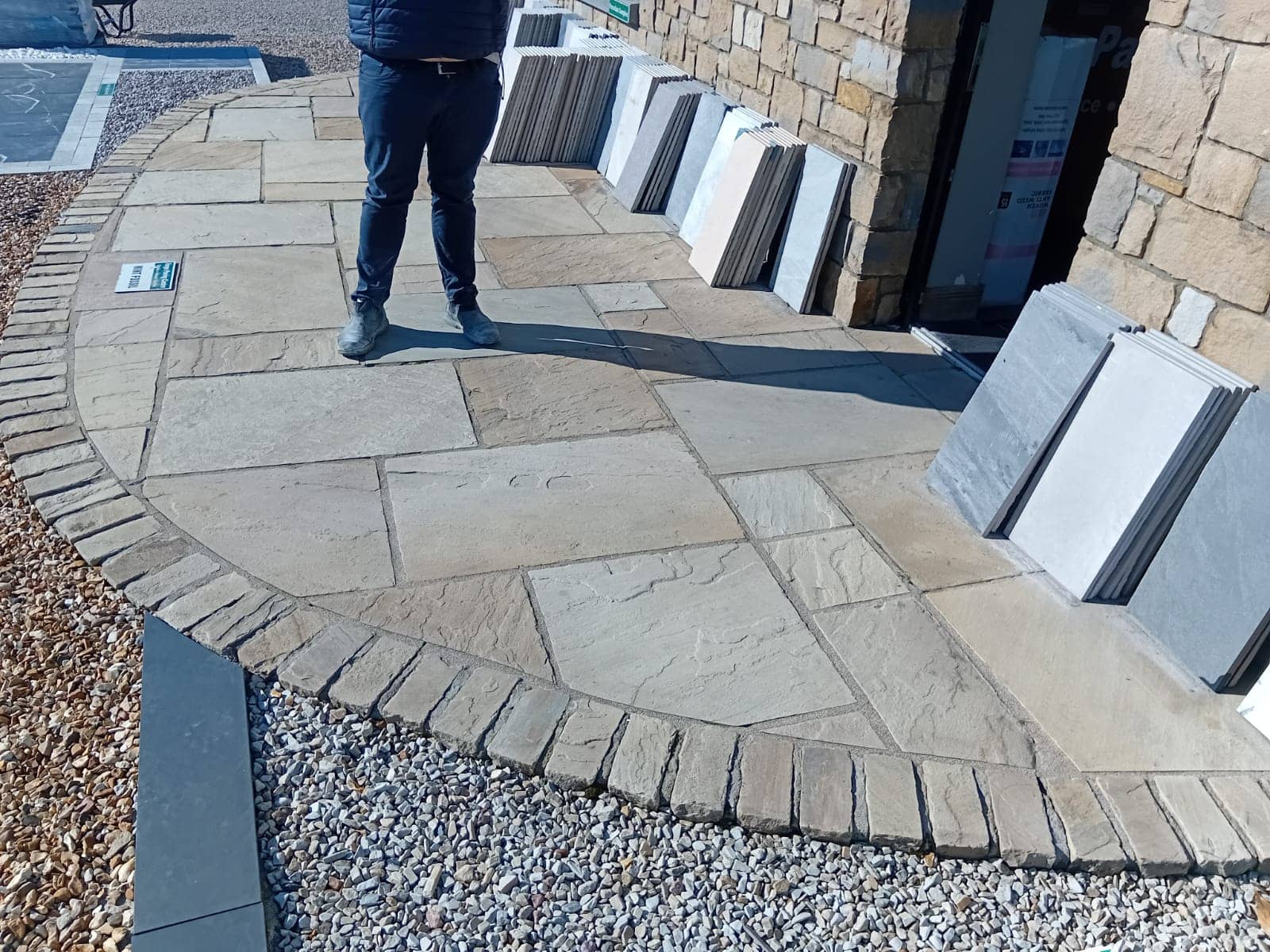 gardening slabs